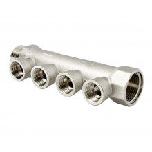 VALTEC Коллектор VALTEC, 3/4" х 4 выхода 1/2"