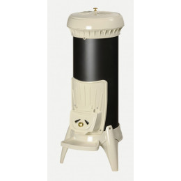 Печь-камин Invicta (Инвикта) orel эмаль слоновая кость