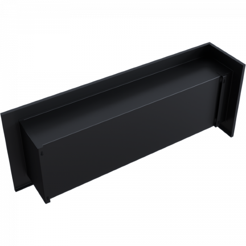 Биокамин Kratki (Кратки) Delta L 1200 угловая, TUV со стеклом
