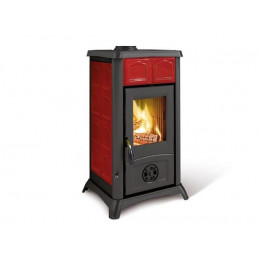 Печь-камин La Nordica GEMMA LEAN CERAMICA ELEGANCE BORDEAUX (бордовый)