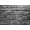 Натуральный камень AITOKIVI Black Quartzite 150х600х15-25 (уп. 7 шт.)