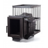 Печь банная ПароВар/Parovar 18 сетка прут 340 Панорама FireWay (Фаирвэй) 