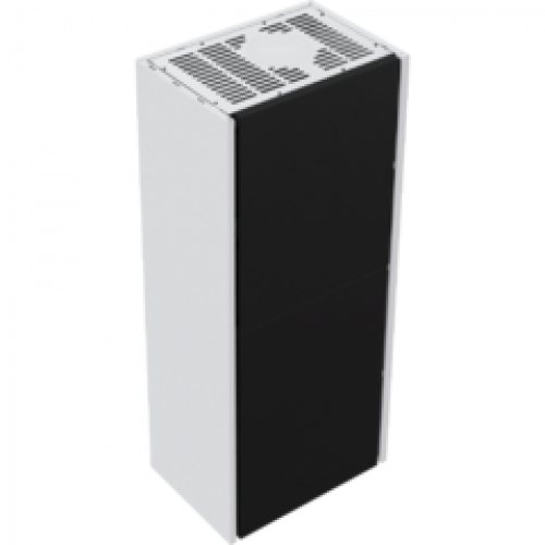 Каминокомплект Kratki SIMPLE Box белый с топкой BS, левый угол