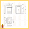 Печь банная Терма 16Т Витра (ПБ-16ТС) Мета