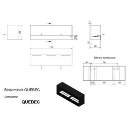 Биокамин Kratki (Кратки) Quebec-pro