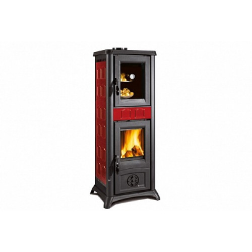 Печь-камин La Nordica GEMMA FORNO 165 CERAMICA ELEGANCE BORDEAUX (бордовый)