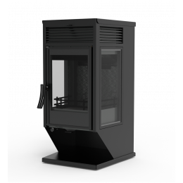 Печь-камин Hors-9 Black Stove