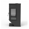 Печь-камин Hors-9 Black Stove