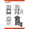 Печь для бани Эверест "Steam Master" 38 (320) ЧУГУН б/в EVEREST