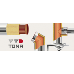 Керамические дымоходы VVD-TONA 130мм для одноэтажного дома или бани высота 4 метра
