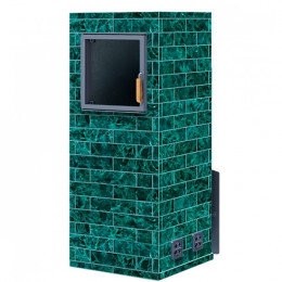 Комплект Grom 40 (П2) Русский пар 1600/40/40 Змеевик кирпич Гефест