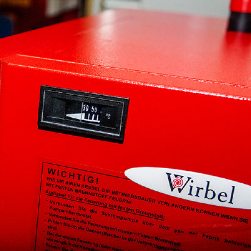 Котел на твердом топливе Wirbel ECO CK 35