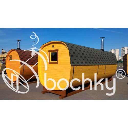 Баня октабочка Эксклюзив 2,22х6,0 м