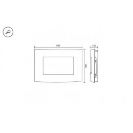 Электрокамин Electrolux Efp/W-1200url