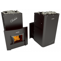 Печь-каменка Grill’d (Грилд) Fortuna 280 window black