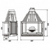 Каминная топка INVICTA 850 PRISMATIQUE (638544) INVICTA