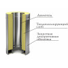 Труба - сэндвич диаметр 120/220 мм 1 м нн TMF