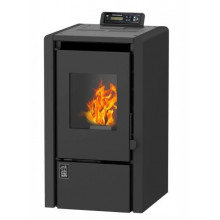 Воздухогрейный пеллетный камин Zota A6H13 black (Зота)