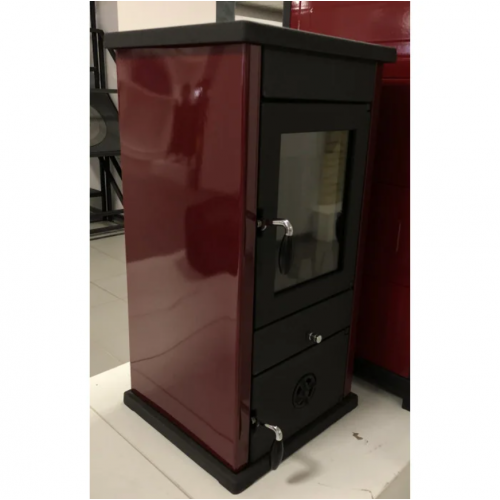 Печь-камин MBS THERMO VESTA PLUS DARK RED