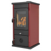 Печь-камин MBS THERMO VESTA PLUS DARK RED