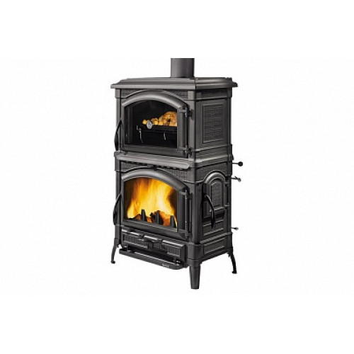 Печь-камин La Nordica Isotta forno 16 (черный антрацит)
