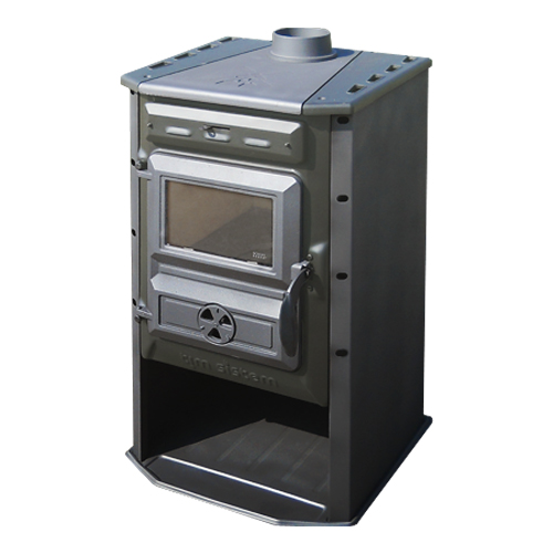 Печь-камин Tim Sistem (Тим Систем, Сербия) Magic Stove серая