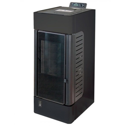 Воздухогрейный пеллетный камин Zota С12H22 black (Зота)