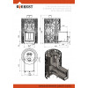 Печь для бани Эверест "Steam Master" 24 НЕРЖ. "ГЭЛЭКСИ" (226М) EVEREST