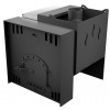 Печь Горыныч Мини, каменка с правой стороны, естественная система воздушного отопления Термосфера (Termosfera)