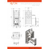 Печь для бани ASTON 24 (310) Лонг (АСТОН)