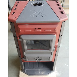 Печь-камин Tim Sistem (Тим Систем, Сербия) Magic Stove красная