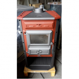 Печь-камин Tim Sistem (Тим Систем, Сербия) Magic Stove красная