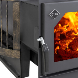 Печь для бани Ковка 15 — панорама EVO Эволюция тепла