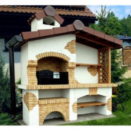 Садовая печь барбекю Barbecue "Ностальжи"