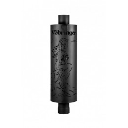 Дымоход стартовый конвектор Ф115 L 1 м.