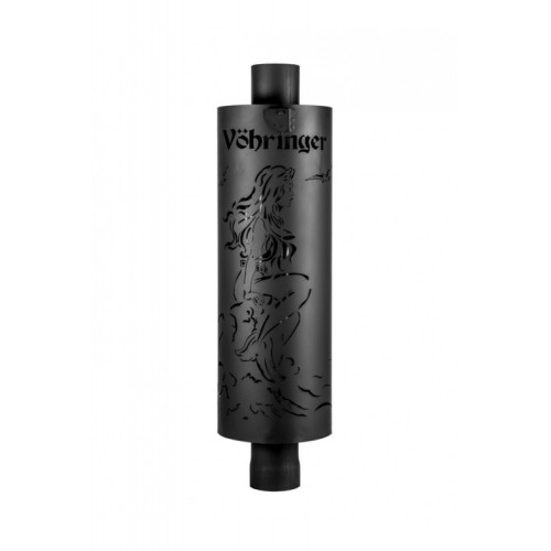 Дымоход стартовый конвектор Ф115 L 1 м.