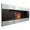 Биокамин Kratki (Кратки) Delta 2 TUV Horizontal (400*900) со стеклом 