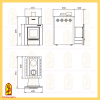 Печь банная Алтай 12 (ПБ-12Т) Мета