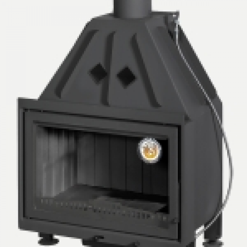 Каминная топка Альфа 700-150В (ТА700-1В) Экокамин