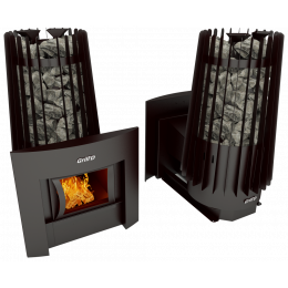 Печь-каменка Grill’d (Грилд) Cometa 180 Vega window black